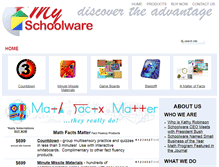 Tablet Screenshot of myschoolware.com